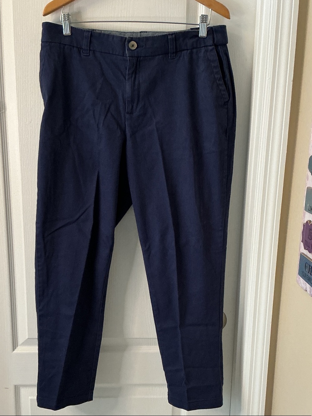 Woman Within Navy Blue Chino Pants